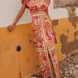 Vestido Largo Colorido Olivia™