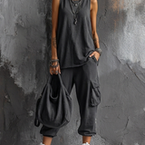 Noemi | Conjunto urbano casual de comodidad para mujer