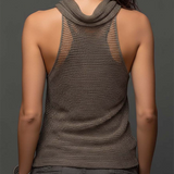 Top de Tirantes Elegante Marina para Mujer