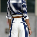 Susana - Conjunto de blusa y pantalones para Mujer