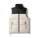 Chaleco Puffer con Panel de Eje Polar