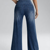 Pantalones Anchos Duna con Control de Abdomen para Mujer
