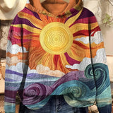 Sudadera con Capucha Vintage Sofie Rayo de Sol