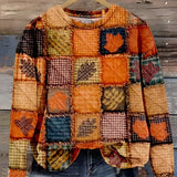 Suéter Suave de Patchwork Evelien