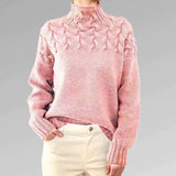 Jersey de Punto Acogedor Babette™ con Cuello Alto