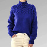 Jersey de Punto Acogedor Babette™ con Cuello Alto