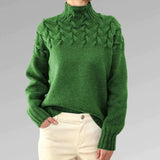 Jersey de Punto Acogedor Babette™ con Cuello Alto