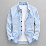 Camisa de Mezclilla de Plata