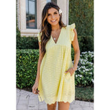 Vestido Integrado Margue con Bolsillos y Pantalones Cortos
