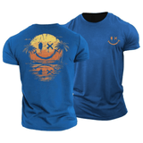 Camiseta de Verano Smiley Marítimo