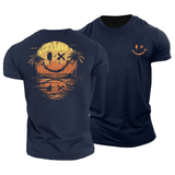 Camiseta de Verano Smiley Marítimo