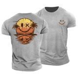 Camiseta de Verano Smiley Marítimo