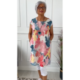Vestido Elegante de Cuello Redondo Anita™