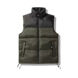 Chaleco Puffer con Panel de Eje Polar