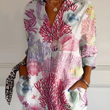 Blusa Floral de Algodón Ligero Roxanne