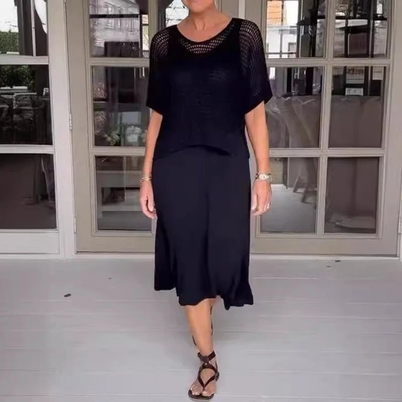 Conjunto Elegante de Dos Piezas Elena