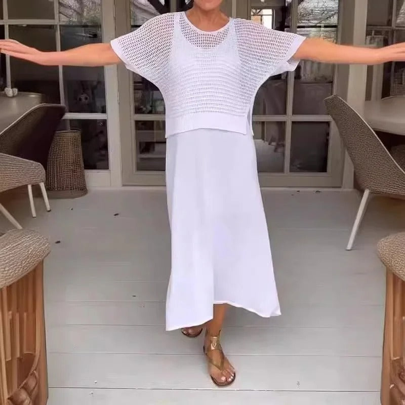 Conjunto Elegante de Dos Piezas Elena