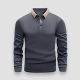 Polo de Mangas Largas Monaco para Hombre