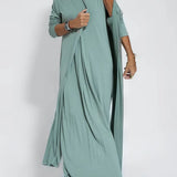 Vestido Largo Elegante Ava™ con Cárdigan a Juego de Regalo